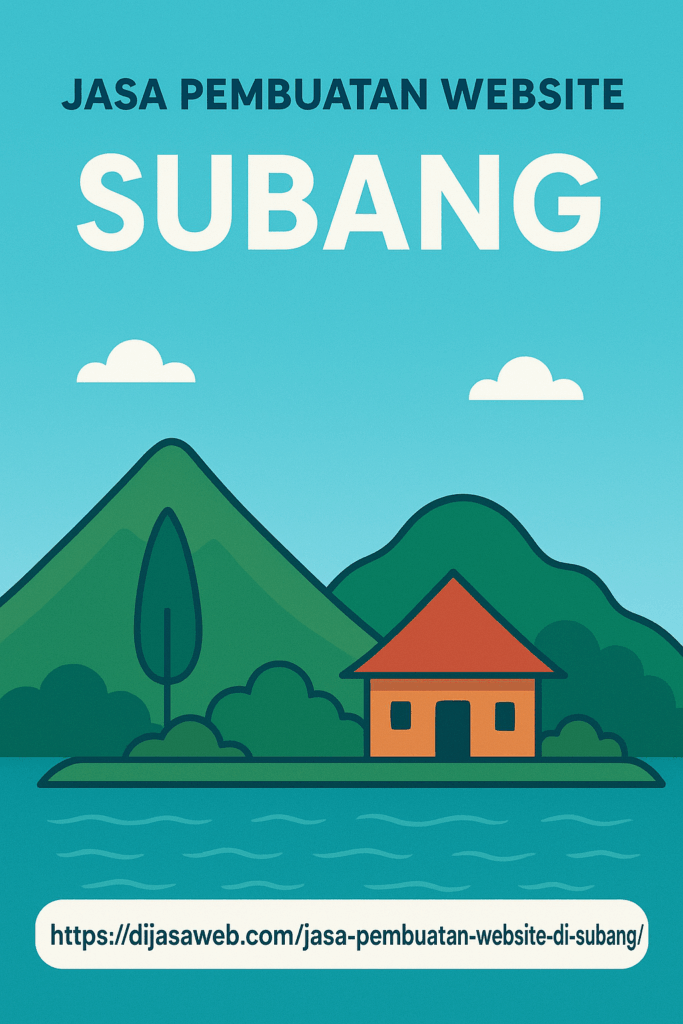 Jasa Pembuatan Website di Subang