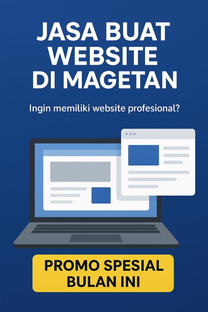 Jasa Pembuatan Website di Magetan