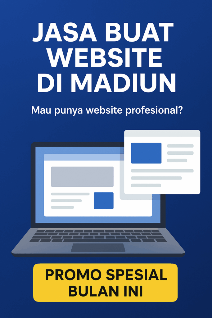 Jasa Buat Website di Madiun